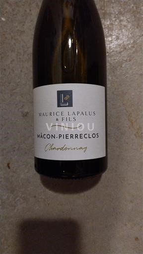 Burgundsko Mâcon a mâconské vesnice Maurice Lapalus & Fils Pierreclos 2023