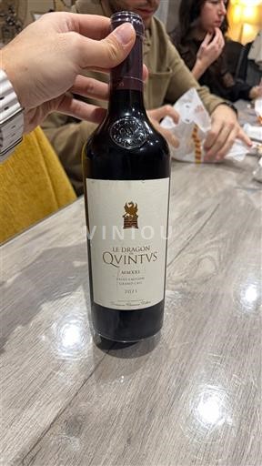 Bordeaux Saint-Émilion Quintus Le Dragon de Quintus 2021