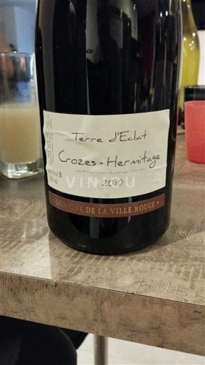 Rhônetal Crozes-Hermitage Domaine La Ville Rouge Terre d'Eclat 2010