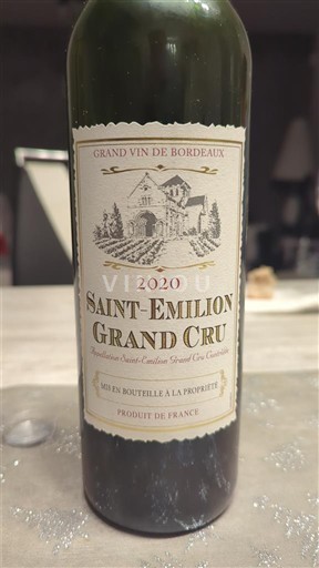 Bordeaux Saint-Émilion Grand Cru Domaine Roland Dumas 2020 2020