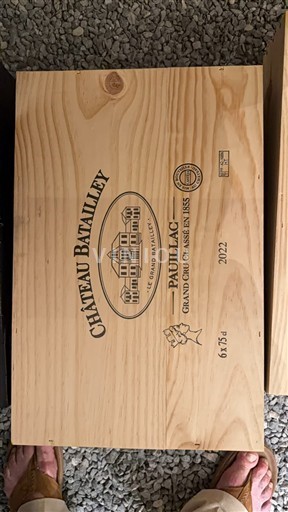 Wines Rouge sec Château Batailley 2022 France Bordeaux Pauillac AOC Grand Cru