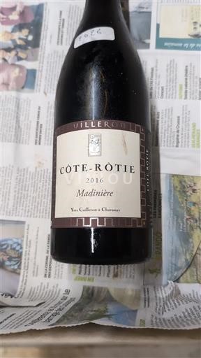 Rhône Valley Côte-Rôtie Domaine Yves Cuilleron Madinìere 2016