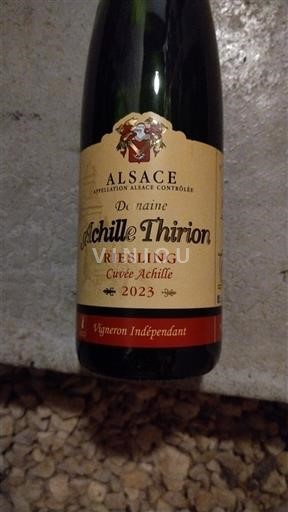 Alsazia Achille Thirion Achille Riesling 2023