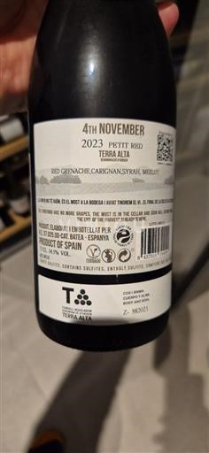 Catalonia Terra Alta Terra Alta Petít Red 2023