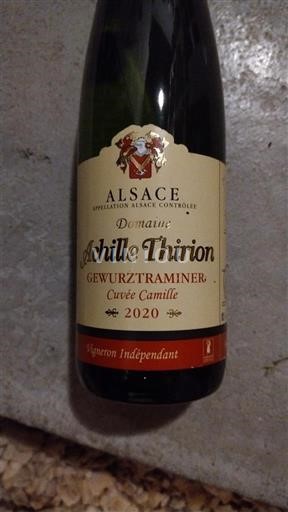 Alsazia Achille Thirion Camille Gewurztraminer 2020