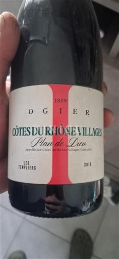 Rona dolina Ni doloceno Ogier Les Templiers 2018