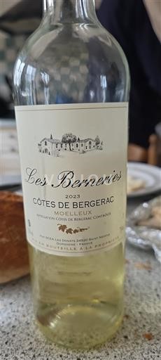 Lounais-Ranska Côtes-de-bergerac Les Berneries 2023
