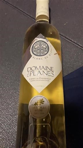 Provence Côtes-de-Provence Domaine S Planes Blanc de Blancs Không niên vụ