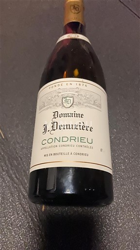 Wines Blanc sec J. Denuzière Non millésimé France Rhône Valley Condrieu AOC