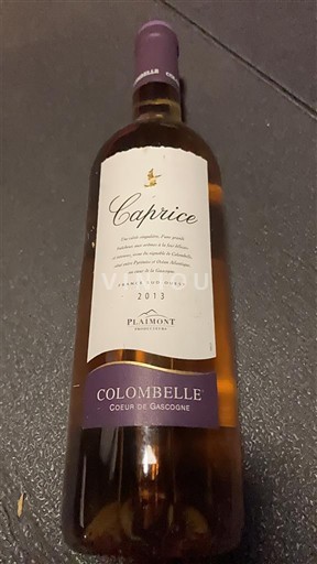 Sudoeste Côtes de Gascogne Plaimont Caprice Colombelle Cœur de Gascogne 2013