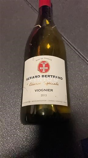 Languedoc-Roussillon Pays d'Oc Gérard Bertrand L'Intense Spéciale 2015