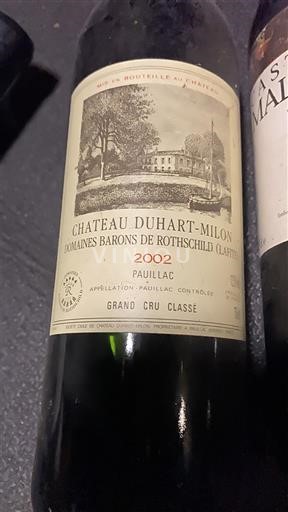 Bordeaux Pauillac Grand Cru Classé Château Hart-Milon 2002