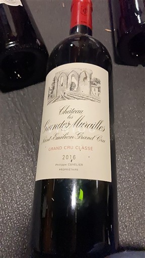 Bordéus Saint-Émilion Grand Cru Grand Cru Classé Château Les Grandes Murailles 2016
