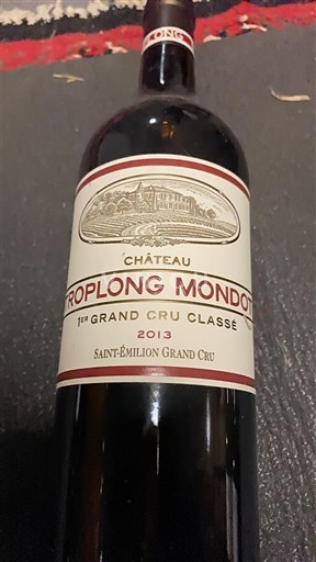 Bordeaux Saint-Émilion Grand Cru Premier Grand Cru Classé Château Troplong Mondot 2013