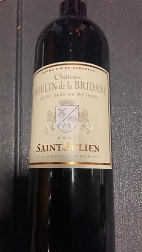 Bordeaux Saint-Julien Château Moulin de la Bridane Clos du Meunier 2021