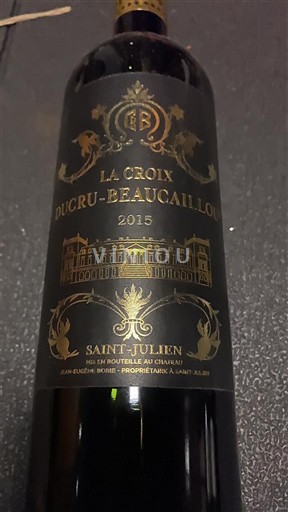 Bordeaux Saint-Julien Ducru-Beaucaillou La Croix Ducru-Beaucaillou 2015