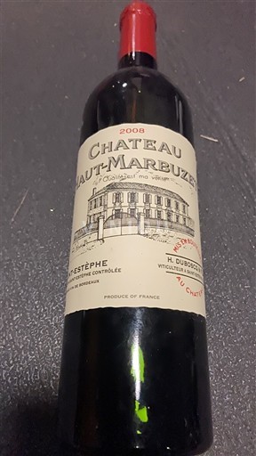 Bordeaux Saint-Estèphe Haut-Marbuzet 2008