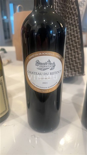 Bordeaux Haut-Médoc Château Retout 2021