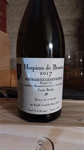 Borgoña No especificado Premier Cru Hospices de Beaune Baudot 2017