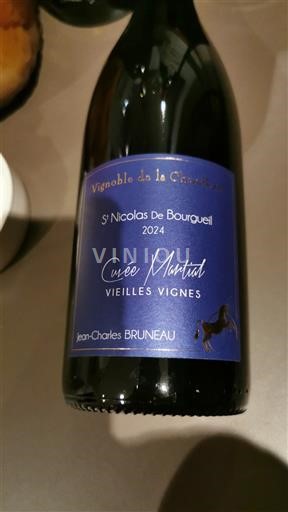 Valle del Loira Saint-Nicolas-De-Bourgueil Vignoble de la Chevalerie Martial Vieilles Vignes 2024