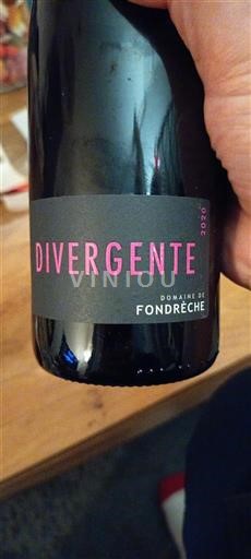 Údolí Rhôny Ventoux Domaine Fondrèche Divergente 2020