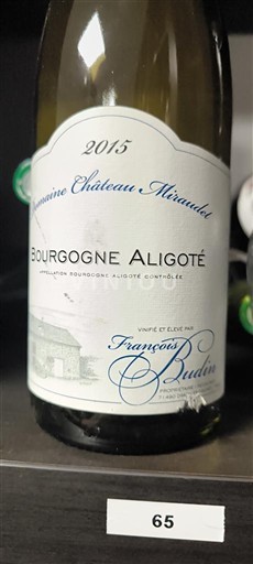 Burgundy Bourgogne Aligoté Domaine Château Miraudet 2015
