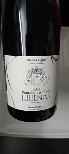 Beaujolais Juliénas Domaine S Chers Vieilles Vignes 2024