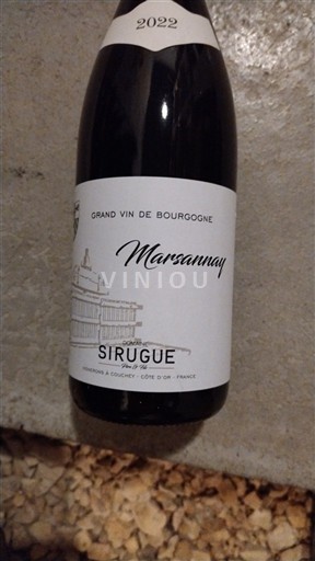 Burgundsko Marsannay Domaine Sirugue 2022