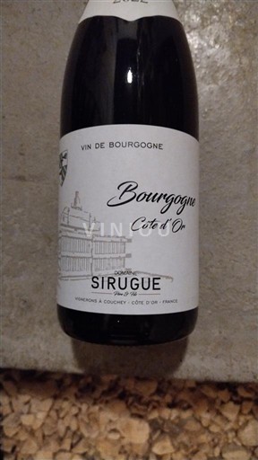 Burgundija Bourgogne zlata obala Domaine Sirugue 2022