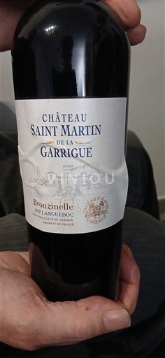 Languedoc Château Saint Martin de la Garrigue Bronzinelle 2018
