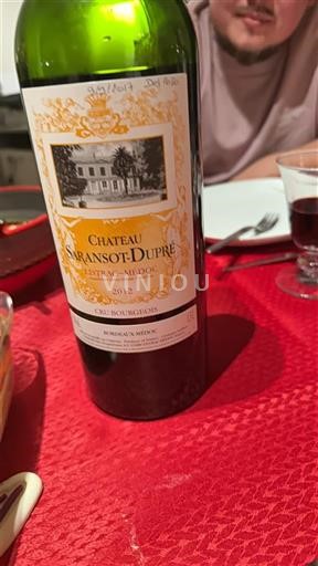 Bordeaux Listrac-Médoc Château SiranSot-Dupré 2012