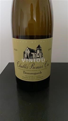 Burgundi Chablis Premier Cru Domaine E.A.R.L. Giraud Beauregards 2020