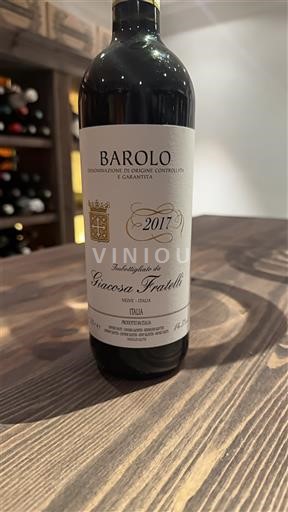 Piemonte Barolo Giacosa Fratelli 2017