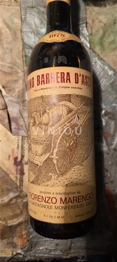 Piemonte Barbera d'Asti Fiorenzo Marengo 1978
