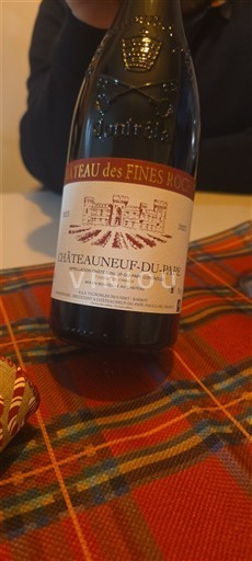 Valle del Rodano Châteauneuf-du-Pape Château S Fines Roches Senza annata