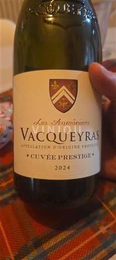 Rhône-dalen Vacqueyras Les Aumôniers Prestige 2024