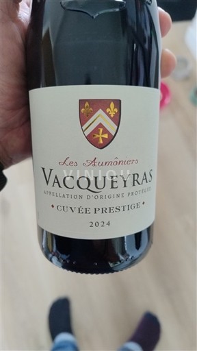 Thung lũng Rhône Vacqueyras Les Aumôniers Prestige 2024