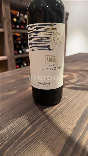 Toscana Bolgheri Tenuta Le Colonne 2019