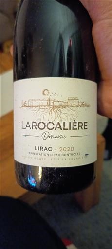 Rhônen laakso Lirac Domaine La Rocalière 2020