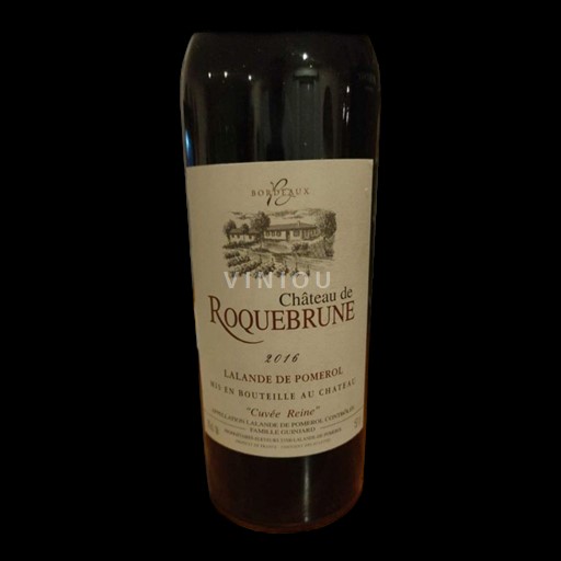 Viner Rouge sec Château RoquebrunE 2016 Frankrike Bordeaux Lalande-de-Pomerol AOC