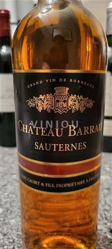 Bordeaux Sauternes Château Barrau Senza annata