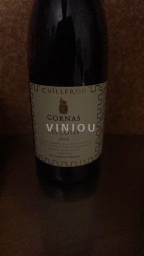 Rhône-dalen Cornas Yves Cuilleron Les Côtes 2018
