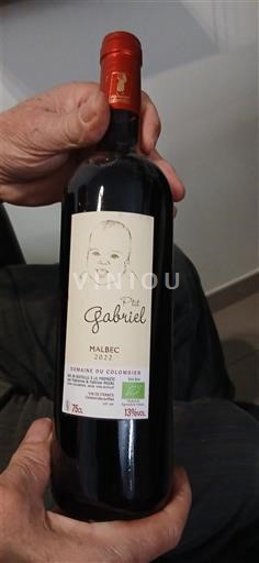Tây Nam Cahors Domaine Colombier Petit Gabriel 2022