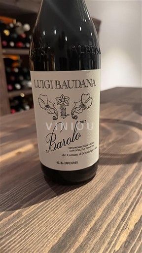 Vine Rouge sec Luigi Baudana 2017 Italien Piemonte Barolo DOC