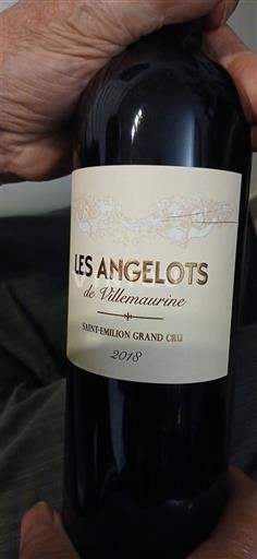 Bordeaux Saint-Émilion Grand Cru Grand Cru Villemaurine Les Angelots de Villemaurine 2018