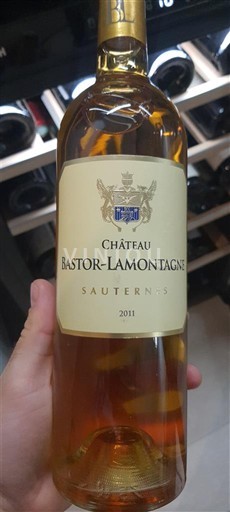 Bordeaux Sauternes Château Bastor-Lamontagne 2011