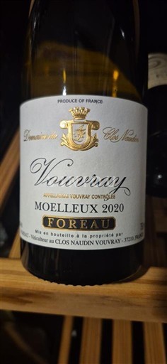 Loirevallei Vouvray Clos Naudin Foreau 2020