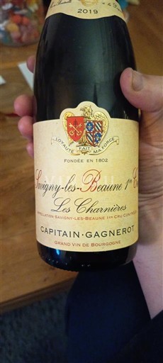 Borgoña Savigny-lès-Beaune Premier Cru Capitain-Gagnerot Les Charnières 2019
