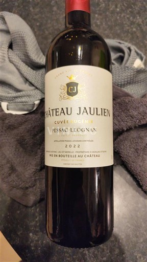Bordeaux Pessac-Léognan Château Jaulien Logine 2022