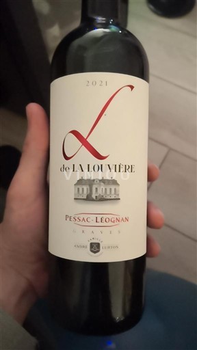 Bordeaux Pessac-Léognan La Louvière L de La Louvière 2021